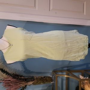 OLD NAVY GREEN MIDI DRESS